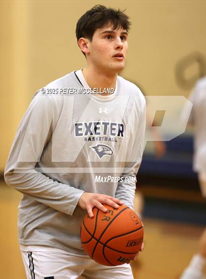 Thumbnail 3 in Exeter vs Goffstown (NHIAA Division I First Round) photogallery.