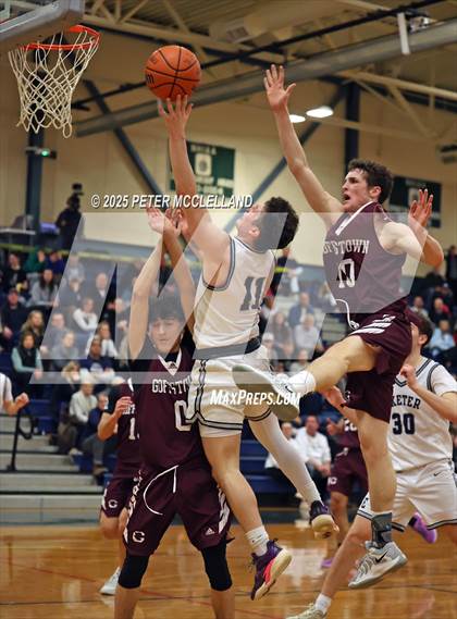 Thumbnail 3 in Exeter vs Goffstown (NHIAA Division I First Round) photogallery.