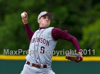 Thumbnail 3 in Robinson vs. Marvin Ridge (NCHAA State Playoffs) photogallery.