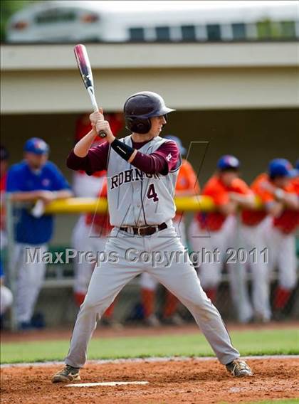 Thumbnail 3 in Robinson vs. Marvin Ridge (NCHAA State Playoffs) photogallery.