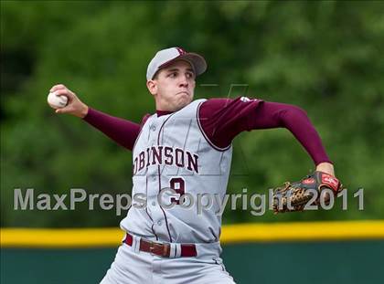 Thumbnail 3 in Robinson vs. Marvin Ridge (NCHAA State Playoffs) photogallery.