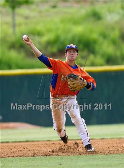 Thumbnail 1 in Robinson vs. Marvin Ridge (NCHAA State Playoffs) photogallery.