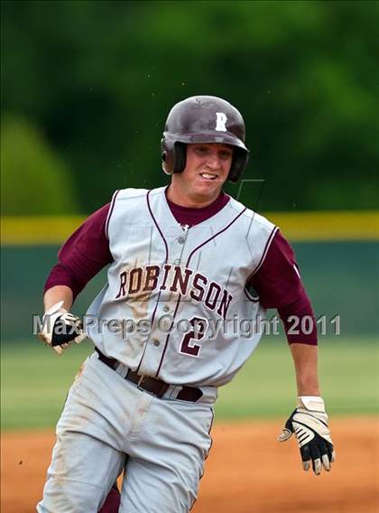 Thumbnail 2 in Robinson vs. Marvin Ridge (NCHAA State Playoffs) photogallery.