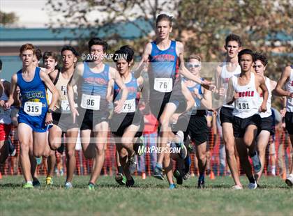 Thumbnail 1 in CIF Sac-Joaquin Section Cross Country Championships (D1 Boys) photogallery.