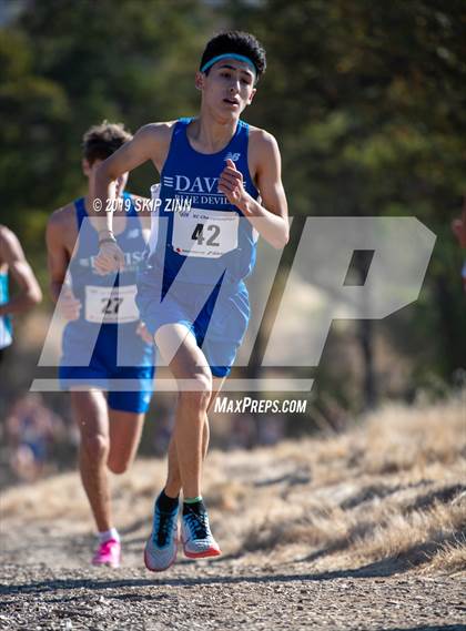 Thumbnail 1 in CIF Sac-Joaquin Section Cross Country Championships (D1 Boys) photogallery.