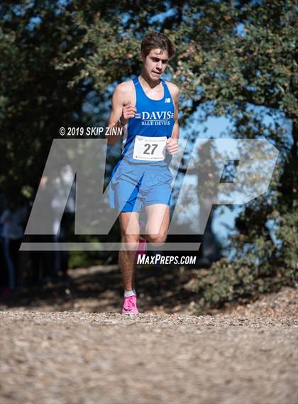 Thumbnail 1 in CIF Sac-Joaquin Section Cross Country Championships (D1 Boys) photogallery.