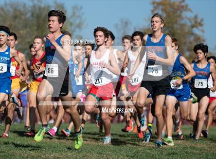 Thumbnail 1 in CIF Sac-Joaquin Section Cross Country Championships (D1 Boys) photogallery.