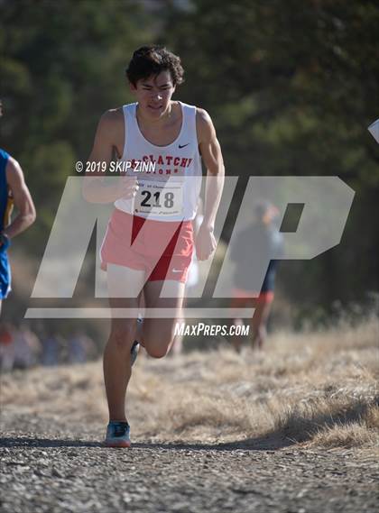 Thumbnail 2 in CIF Sac-Joaquin Section Cross Country Championships (D1 Boys) photogallery.
