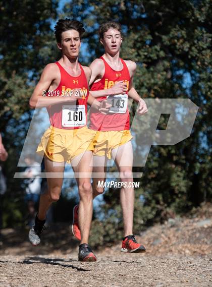 Thumbnail 1 in CIF Sac-Joaquin Section Cross Country Championships (D1 Boys) photogallery.