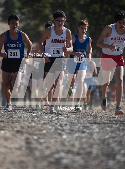 Thumbnail 1 in CIF Sac-Joaquin Section Cross Country Championships (D1 Boys) photogallery.
