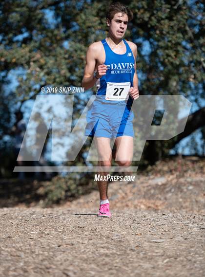 Thumbnail 1 in CIF Sac-Joaquin Section Cross Country Championships (D1 Boys) photogallery.