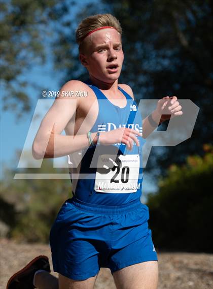 Thumbnail 1 in CIF Sac-Joaquin Section Cross Country Championships (D1 Boys) photogallery.