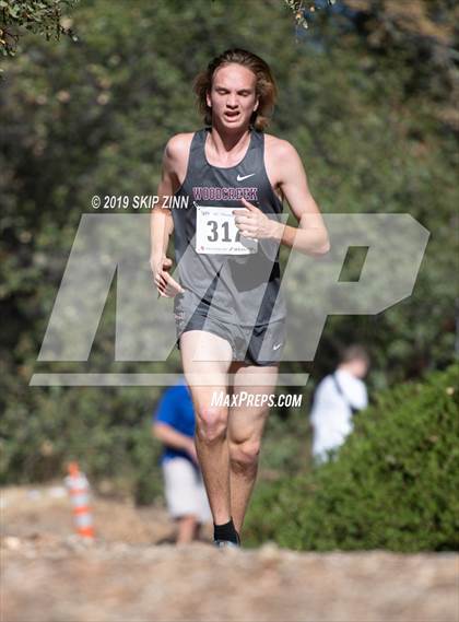 Thumbnail 2 in CIF Sac-Joaquin Section Cross Country Championships (D1 Boys) photogallery.