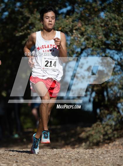 Thumbnail 3 in CIF Sac-Joaquin Section Cross Country Championships (D1 Boys) photogallery.