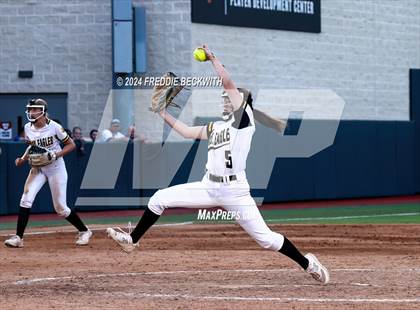 Thumbnail 2 in Neches vs. Jonesboro (UIL 1A Softball Final) photogallery.