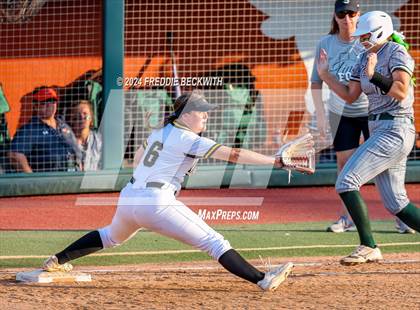 Thumbnail 3 in Neches vs. Jonesboro (UIL 1A Softball Final) photogallery.