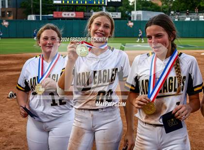 Thumbnail 2 in Neches vs. Jonesboro (UIL 1A Softball Final) photogallery.