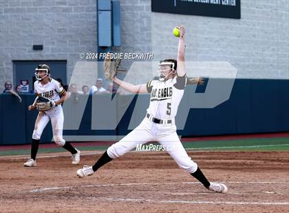 Thumbnail 3 in Neches vs. Jonesboro (UIL 1A Softball Final) photogallery.