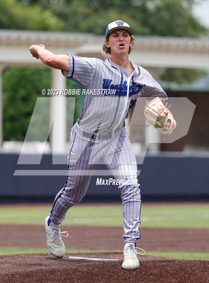 Thumbnail 3 in Flower Mound vs. Weatherford (UIL 6A Regional Semifinal Game 2) photogallery.
