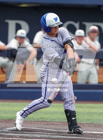 Thumbnail 1 in Flower Mound vs. Weatherford (UIL 6A Regional Semifinal Game 2) photogallery.