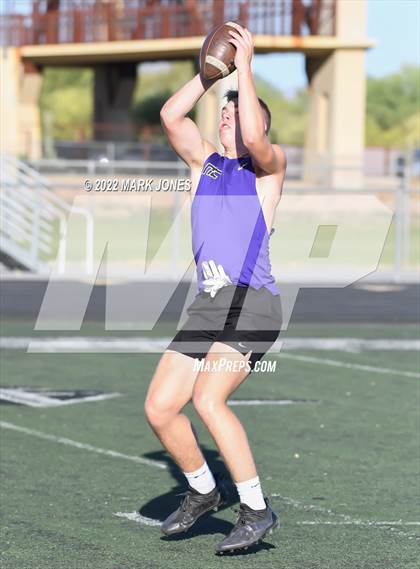 Thumbnail 3 in Pinnacle vs. Northwest Christian (Pinnacle 7-on-7 Tournament) photogallery.