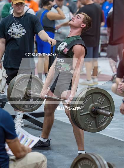 Thumbnail 2 in UIL 3A Region Weight Lifting photogallery.