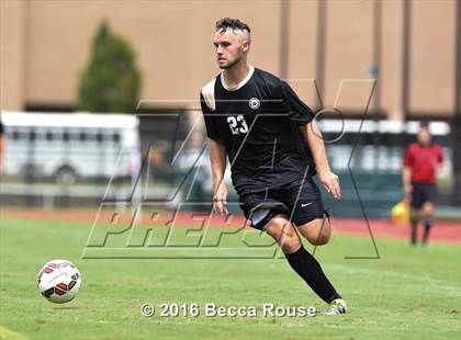 Thumbnail 3 in Providence vs Charlotte Country Day School (Soccer for a Cure) photogallery.