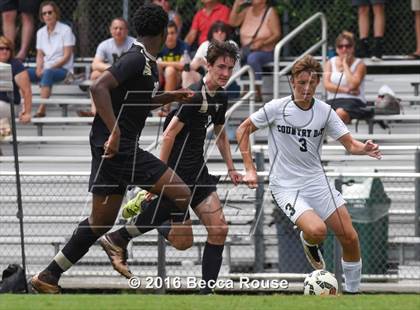 Thumbnail 3 in Providence vs Charlotte Country Day School (Soccer for a Cure) photogallery.