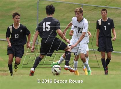 Thumbnail 2 in Providence vs Charlotte Country Day School (Soccer for a Cure) photogallery.