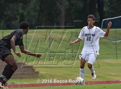 Thumbnail 1 in Providence vs Charlotte Country Day School (Soccer for a Cure) photogallery.