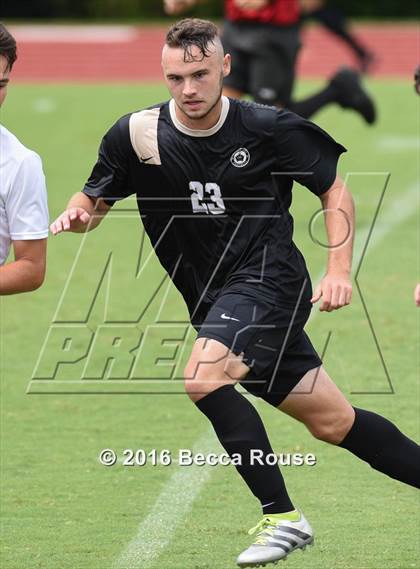 Thumbnail 3 in Providence vs Charlotte Country Day School (Soccer for a Cure) photogallery.