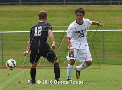 Thumbnail 1 in Providence vs Charlotte Country Day School (Soccer for a Cure) photogallery.