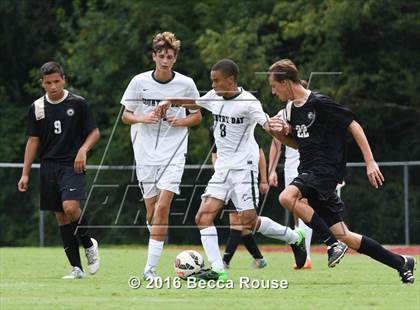 Thumbnail 2 in Providence vs Charlotte Country Day School (Soccer for a Cure) photogallery.
