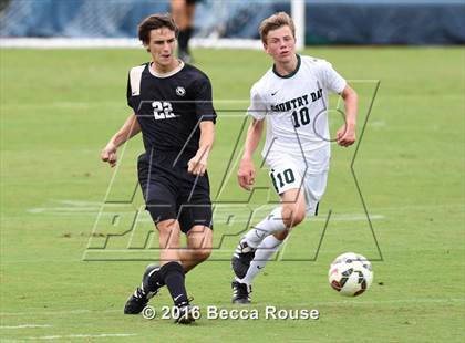 Thumbnail 2 in Providence vs Charlotte Country Day School (Soccer for a Cure) photogallery.