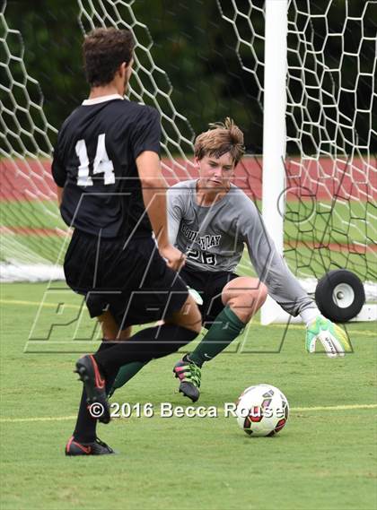 Thumbnail 2 in Providence vs Charlotte Country Day School (Soccer for a Cure) photogallery.