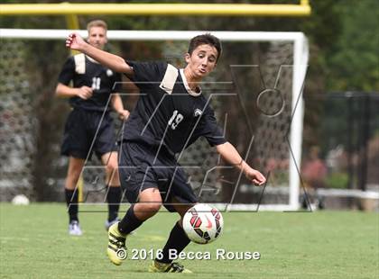 Thumbnail 3 in Providence vs Charlotte Country Day School (Soccer for a Cure) photogallery.