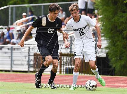 Thumbnail 2 in Providence vs Charlotte Country Day School (Soccer for a Cure) photogallery.