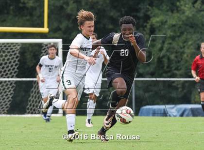 Thumbnail 2 in Providence vs Charlotte Country Day School (Soccer for a Cure) photogallery.