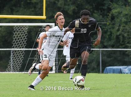 Thumbnail 1 in Providence vs Charlotte Country Day School (Soccer for a Cure) photogallery.