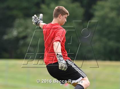 Thumbnail 3 in Providence vs Charlotte Country Day School (Soccer for a Cure) photogallery.