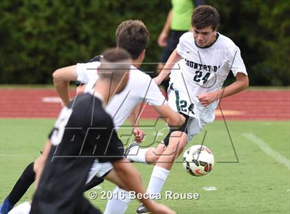 Thumbnail 1 in Providence vs Charlotte Country Day School (Soccer for a Cure) photogallery.