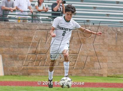 Thumbnail 2 in Providence vs Charlotte Country Day School (Soccer for a Cure) photogallery.