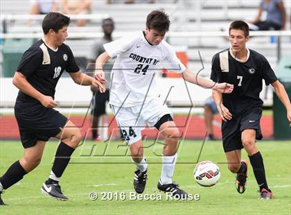 Thumbnail 2 in Providence vs Charlotte Country Day School (Soccer for a Cure) photogallery.