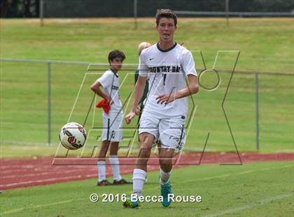 Thumbnail 2 in Providence vs Charlotte Country Day School (Soccer for a Cure) photogallery.