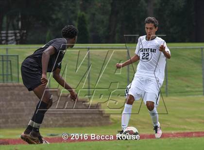 Thumbnail 3 in Providence vs Charlotte Country Day School (Soccer for a Cure) photogallery.