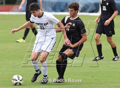 Thumbnail 3 in Providence vs Charlotte Country Day School (Soccer for a Cure) photogallery.