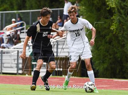 Thumbnail 3 in Providence vs Charlotte Country Day School (Soccer for a Cure) photogallery.