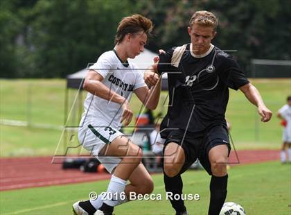 Thumbnail 3 in Providence vs Charlotte Country Day School (Soccer for a Cure) photogallery.