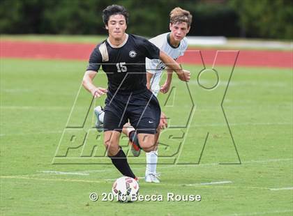 Thumbnail 3 in Providence vs Charlotte Country Day School (Soccer for a Cure) photogallery.