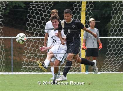 Thumbnail 3 in Providence vs Charlotte Country Day School (Soccer for a Cure) photogallery.